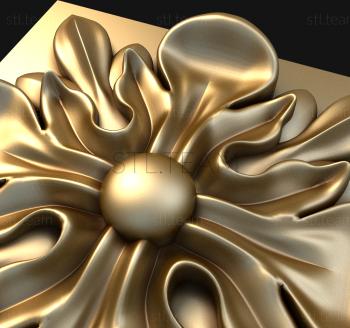 3D model Square flower (STL)